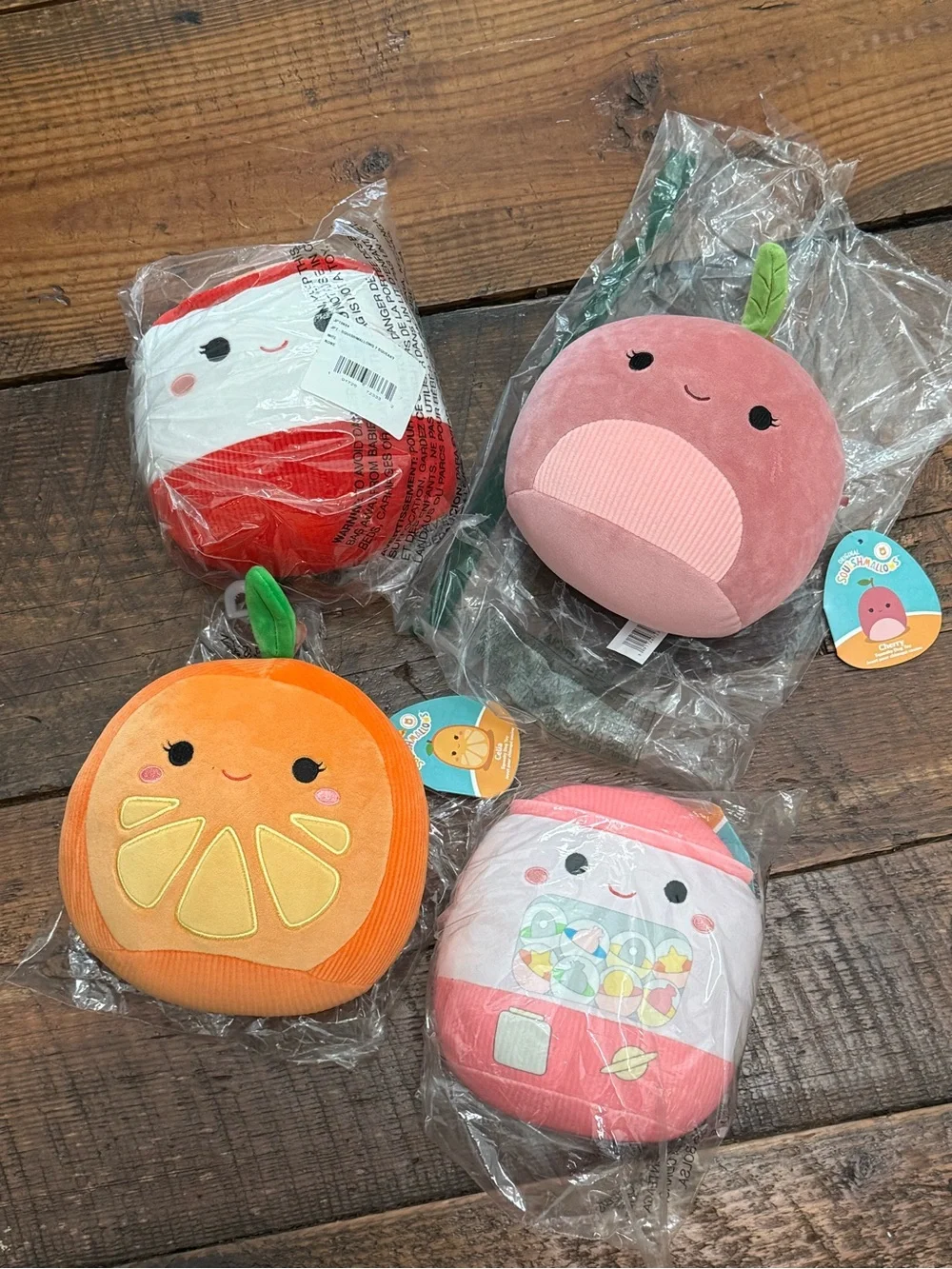 Squishmallow Squeaky Dog Toys (4)